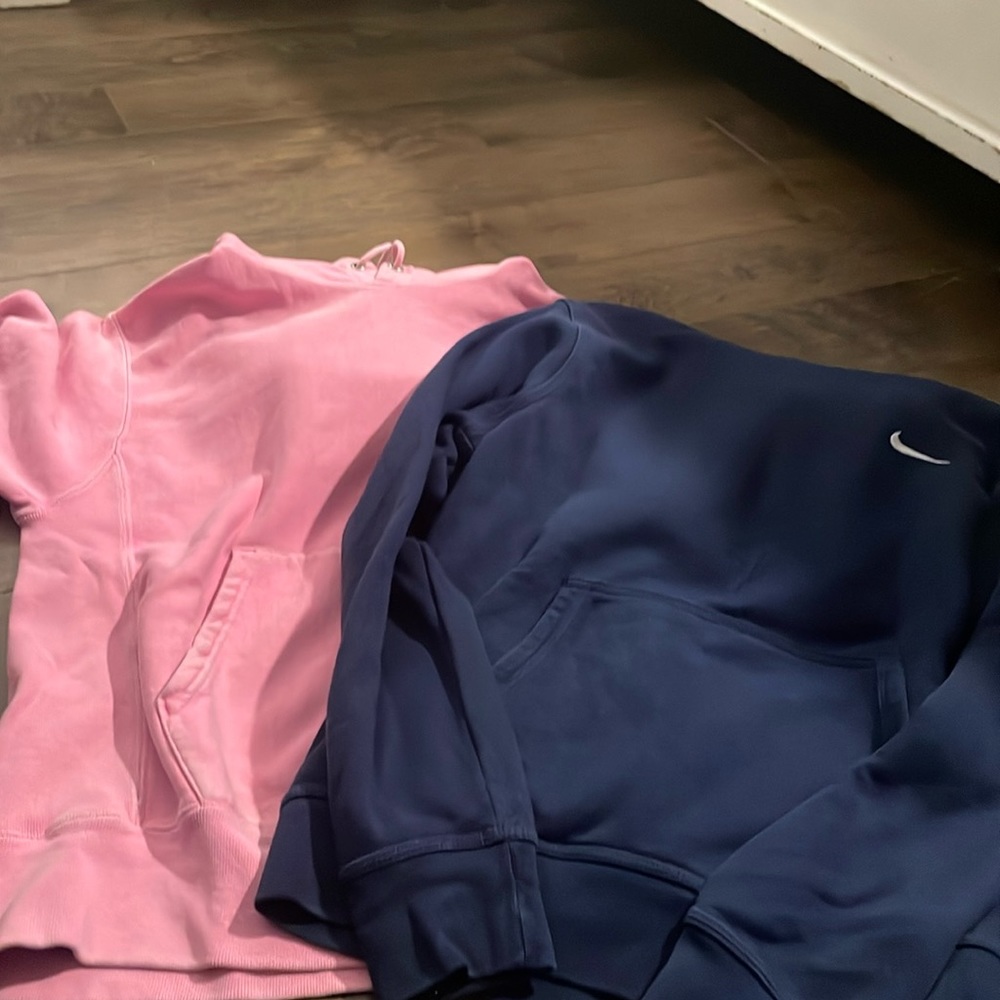Champion and Nike hoody set size medium